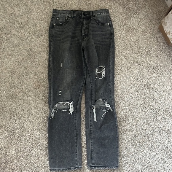 BDG faded black distressed jeans - Picture 2 of 4